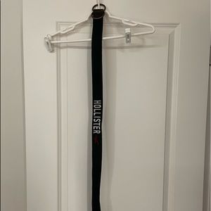 Hollister Iconic Navy Blue Fabric Belt D-Ring with Hollister logo S/M